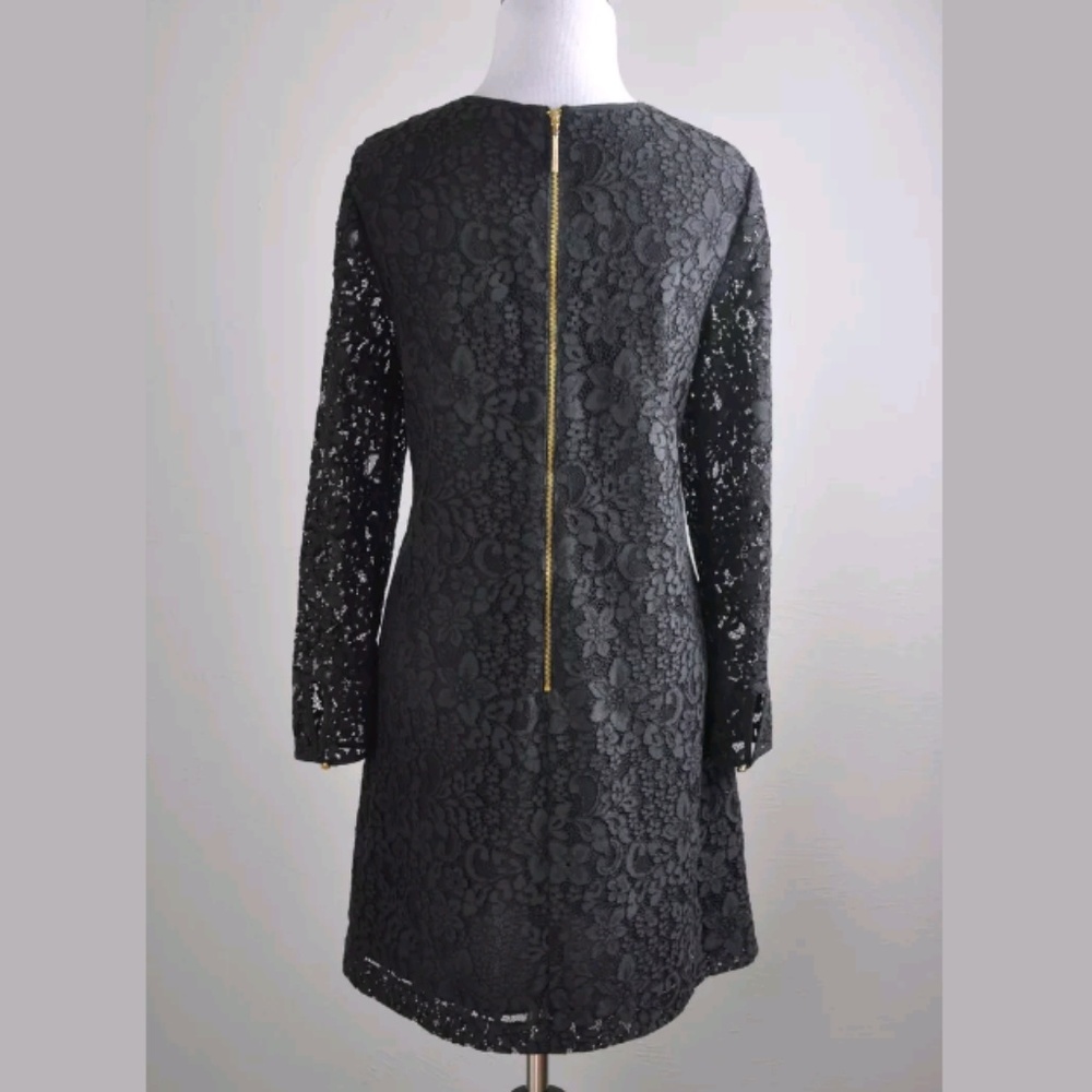 JUICY COUTURE KEYHOLE CONTRAST LACE DRESS - Picture 4 of 5